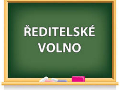 Ředitelské  volno